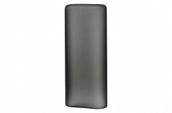 Ваза Nude Glass Слои 32,6 см, стекло хрустальное, серая
