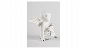 Фигурка Lladro Ангел и бабочка 20х26 см, фарфор