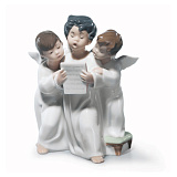 Фигурка Lladro Ангелочки 12х18 см, фарфор